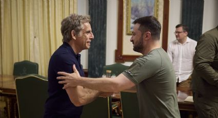 "Eres mi héroe": Ben Stiller se reúne con Zelenski en su visita a Ucrania