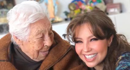 Fallece doña Eva, abuela de Thalía y Laura Zapata, a los 104 años; así la recuerdan sus nietas