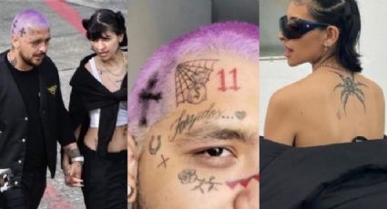 ¡No entiende! Christian Nodal tiene nuevo tatuaje en la cara y todos dicen que es en honor a Cazzu