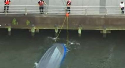 Dos muertos tras volcar un barco en el río Hudson de NY; así fue el dramático momento: VIDEO