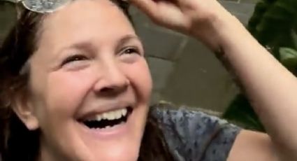 Drew Barrymore demuestra por qué es la más carismática y publica VIDEO VIRAL disfrutando la lluvia