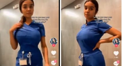 Critican a enfermera curvilínea por la forma en que se le ve su uniforme; así respondió: VIDEO