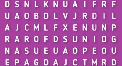 Acertijo visual difícil: ¿Podrás encontrar la palabra oculta en sólo 15 segundos?