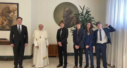 “Estoy honrado”, así fue la reunión de Elon Musk con el Papa Francisco