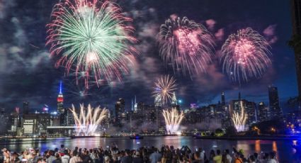 Nueva York: así se vivió la espectacular noche de fuegos artificiales este 4 de julio (FOTOS)
