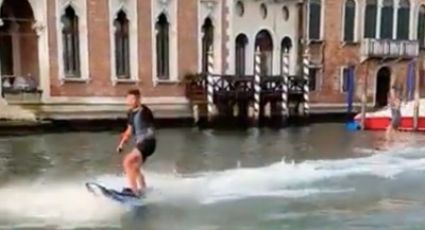 Video: Surfean en los canales de Venecia y desatan la ira del alcalde; les imponen fuerte multa