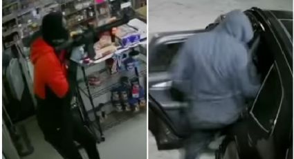 Video viral: Valiente abuelito se defiende de robo armado y dispara su escopeta contra ladrón