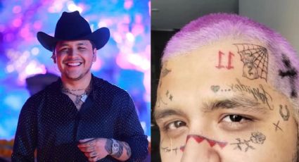 ¿Y los tatuajes? Nodal aparece con "cara limpia" en video y todos se preguntan qué pasa