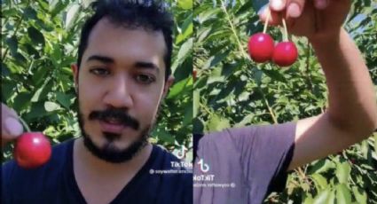 Mexicano gana 125 dólares al día recogiendo cerezas en Canadá; critica salarios de Latinoamérica