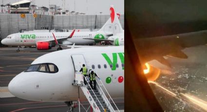 Video: Se incendia turbina de avión en vuelo de Guadalajara a Los Ángeles y aterriza de emergencia