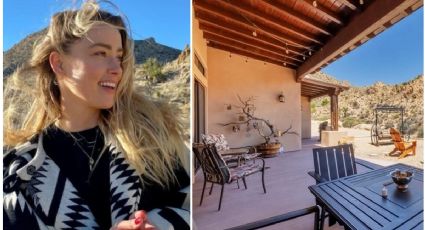 Fotos: Así es la lujosa mansión de Amber Heard en el desierto que vendió para pagarle a Johnny Depp