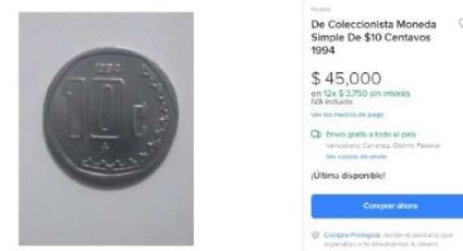 ¡Mira nada más! Moneda de 10 centavos puede valer hasta 45 mil pesos, así puedes identificarlas