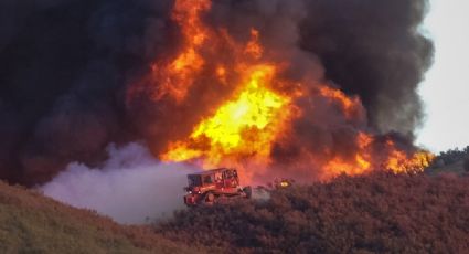 California en llamas: el incendio Route arrasa con áreas rurales; ordenan evacuación | Videos