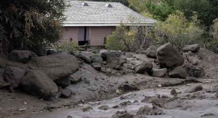 Lluvias en California causan deslizamiento de rocas