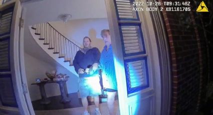 Revelan video del brutal ataque contra el esposo de Nancy Pelosi con un martillo