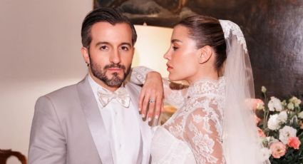 Revelan más FOTOS inéditas de la boda de Michelle Salas y Danilo Díaz en Italia