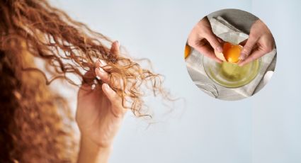 Mascarilla de huevo es la solución perfecta para presumir de un cabello chino de ensueño | RECETA