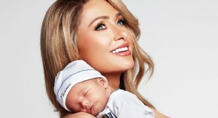 Paris Hilton presume el costoso conjunto Burberry de su bebé; este es su precio