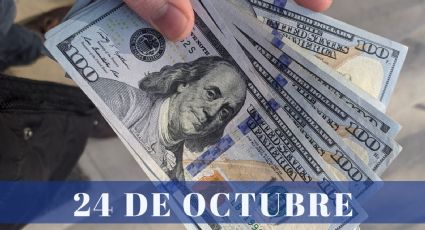 ¿Cuánto cuesta el dólar HOY martes 24 de octubre? | Tipo de cambio para el peso mexicano, colombiano y argentino