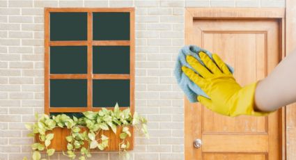 Así puedes limpiar las puertas de tu casa con esta EFICAZ preparación de 3 INGREDIENTES