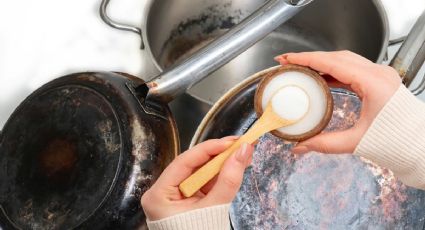 Cómo lavar las CACEROLAS y ollas de acero inoxidable con bicarbonato de sodio en 5 minutos