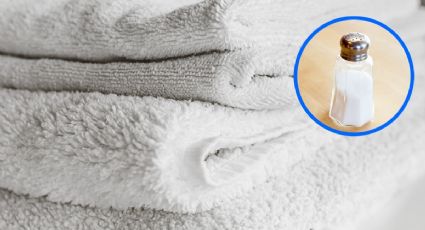 Cómo lavar tus toallas blancas con SAL para que no queden ásperas y queden más blancas que nunca