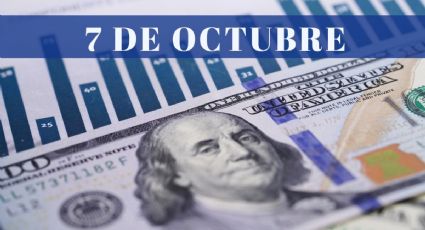 ¿Cuánto cuesta el dólar HOY sábado 7 de octubre? | Tipo de cambio para el peso mexicano, colombiano y argentino