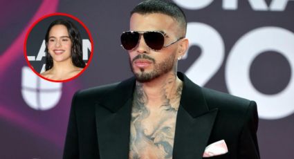 ‘Se fue’: Llorando Rauw Alejandro manda indirecta a Rosalía durante Latin Grammys 2023
