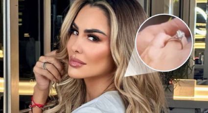 Ninel Conde confirma que sí se casó presumiendo su MILLONARIO anillo de compromiso | FOTO