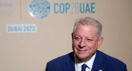 Long time climate activist Al Gore was present in Dubai