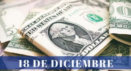 ¿Cuánto cuesta el dólar HOY lunes 18 de diciembre? | Tipo de cambio para México y Latinoamérica