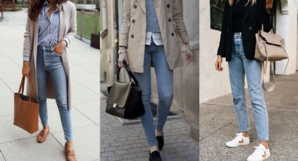 ¿Cómo usar jeans en la oficina? 3 outfits para sentirte cómoda y formal en el trabajo