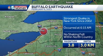 Terremoto en Nueva York: el sismo más fuerte en décadas sacude Buffalo | VIDEOS