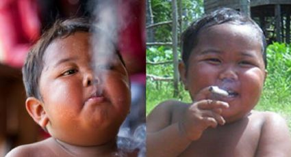Así luce Ardi Rizal, el bebé que fumaba 40 cigarrillos al día y cuyo caso conmocionó al mundo | FOTO