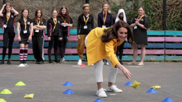 Kate Middleton tiene la combinación perfecta para usar con tenis | FOTO