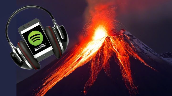 El volcán Popocatépetl tiene ya su playlist de Spotify; así suena
