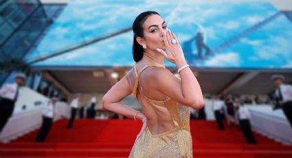 El vestido dorado con el que Ginna Rodríguez deslumbró en Cannes