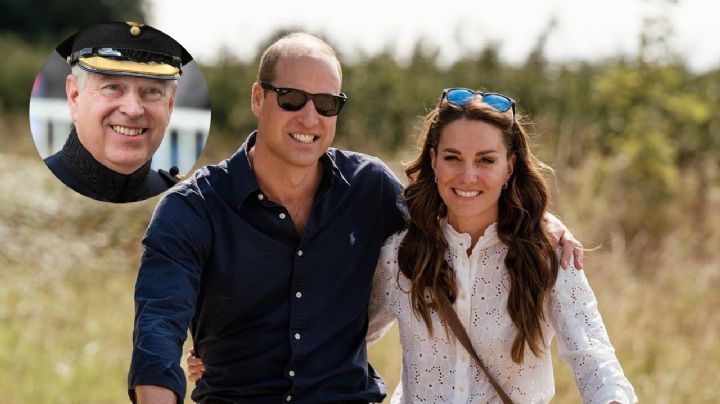 Príncipe William y Kate Middleton no viven "cómodamente" por culpa del Príncipe Andrés