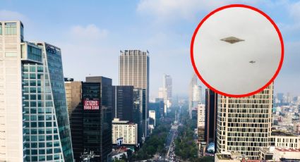 Captan OVNI sobrevolando el cielo de la CDMX; esto es lo que se sabe sobre la extraña figura | FOTO