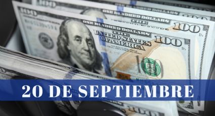 ¿Cuánto cuesta el dólar HOY miércoles 20 de septiembre? | Tipo de cambio para el peso mexicano, colombiano y argentino