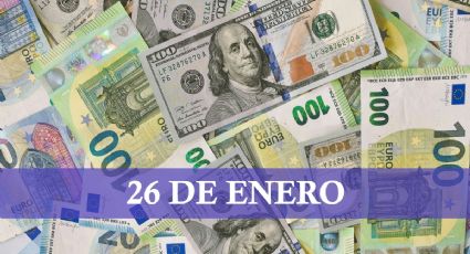 ¿Cuál es el precio del dólar HOY en México? Cambio a pesos mexicanos este 26 de enero 2024