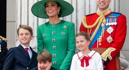 Revelan FOTO de Kate Middleton cuando era niña y NO creerás el parecido con sus hijos