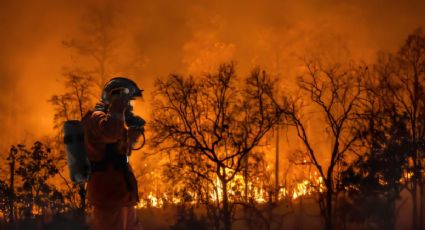 Evacuan a más de mil personas por incendio forestal en Los Ángeles