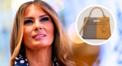 Melania Trump reaparece en público con bolso Hermès ¡de 17,000 dólares!