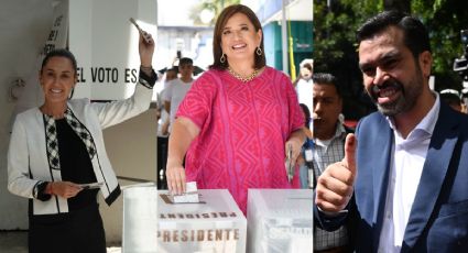 Así votaron los candidatos a la presidencia en estas Elecciones de México 2024