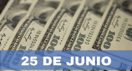 Precio del dólar HOY en México: martes 25  de junio