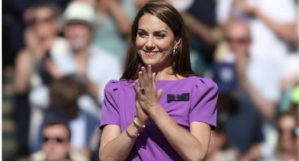 El profundo significado detrás del vestido morado que usó Kate Middleton en Wimbledon