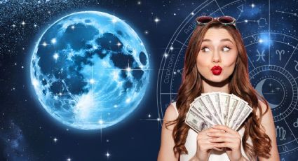 Los 3 signos zodiacales con un impulso en sus finanzas antes de la llegada de la Luna Azul