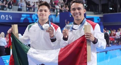 Juan Manuel Celaya y Osmar Olvera ganan medalla de plata en clavados para México