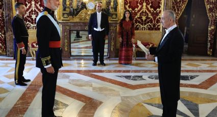 Felipe VI recibe por primera vez credenciales de un embajador de Palestina